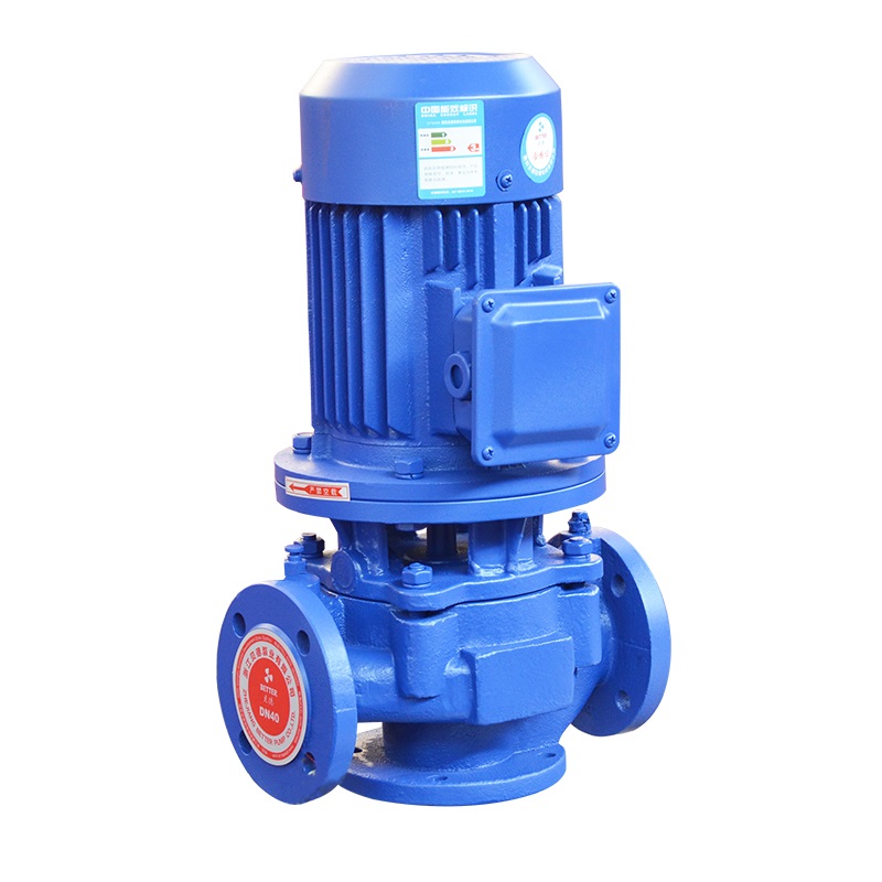 秋冬季IRG立式热水管道循环离心泵单级水泵耐高温循环泵防爆水泵